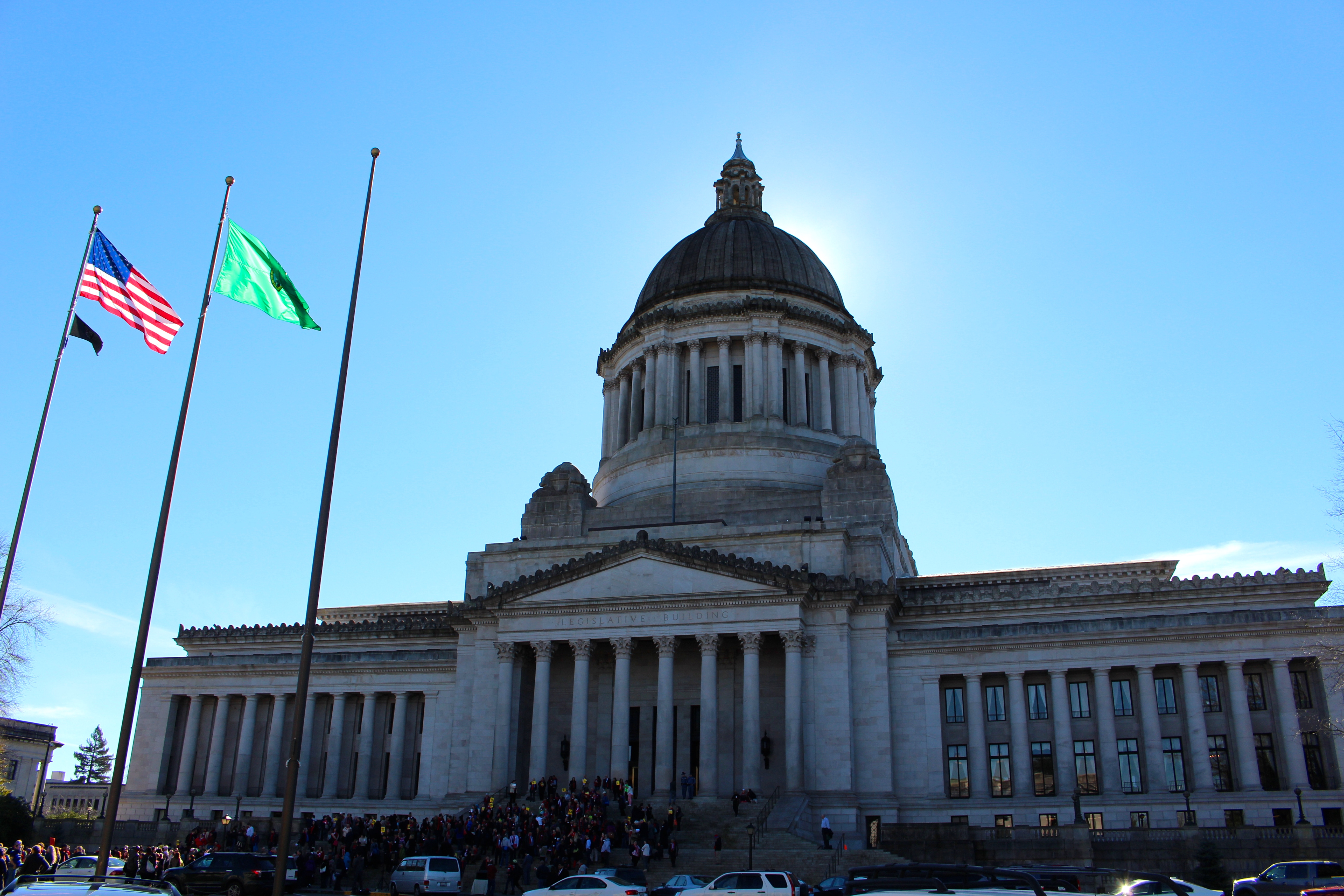 Photo of the Capitol Building in Olympia