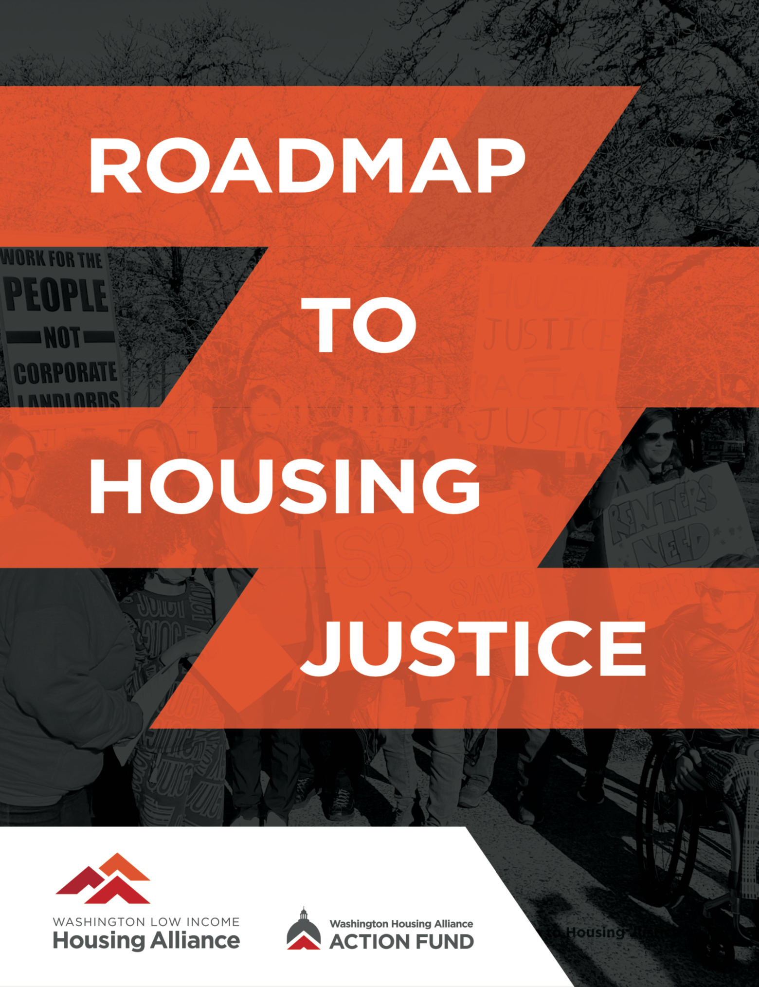 Cover image of the Roadmap to Housing Justice